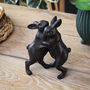 Rabbits Dancing Ornament, thumbnail 3 of 3