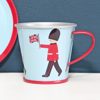 London Tea Set With Personalised Case, 4 of 5