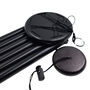 Engraved 30 Inch Black Wind Chime For Garden Decoration, thumbnail 9 of 12