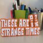 Musical Statement Piece 'These Are Strange Times', thumbnail 1 of 5