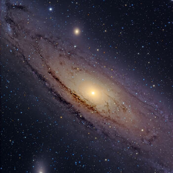 Galaxy Fleece Blanket Andromeda Galaxy, 6 of 12