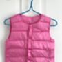 Personalised Button Padded Jacket Body Warmer Gilet, thumbnail 4 of 6