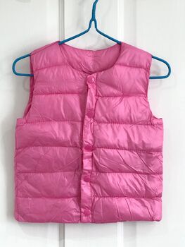 Personalised Button Padded Jacket Body Warmer Gilet, 4 of 6