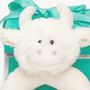 Personalised Highland Cream Cow Baby Rattle, Gift Boxed, thumbnail 4 of 4