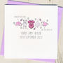 Personalised New Baby Congratulations Card, thumbnail 1 of 2
