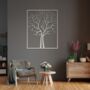 Metal Split Dry Tree Of Life Wall Art Home Room Decor, thumbnail 4 of 12