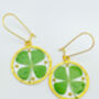 Good Luck Necklace With Four Leaf Clover, thumbnail 8 of 11