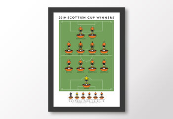 Dundee United 2010 Scottish Cup Poster, 8 of 8