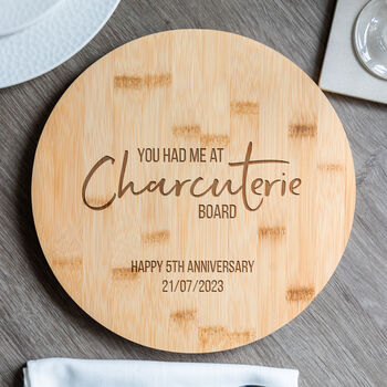 Personalised You Had Me At Charcuterie Board, 4 of 5