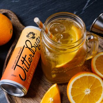 'Orange Jive' Healthy Soft Drink Acv Seltzer Pack, 10 of 12