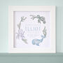 Personalised Under The Sea Baby Birth Details Print, thumbnail 4 of 5