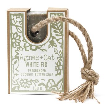 White Fig Soap On A Rope, 3 of 5