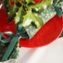 Green Holly Reusable Pullable Christmas Crackers, thumbnail 6 of 7