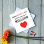 Happy Mother's Day You Are One In A Million, Card, thumbnail 2 of 2