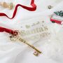 Santa's Magic Key Father Christmas Eve Gold Key, thumbnail 4 of 7