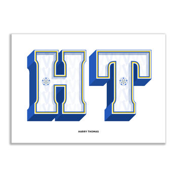 Leeds, A To Z Football Prints And Posters, 2 of 6