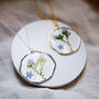 Forget Me Not Garden Silver Or Gold Statement Necklace, thumbnail 9 of 11