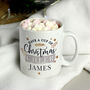 Personalised Cup Of Christmas Cheer Mug, thumbnail 3 of 3
