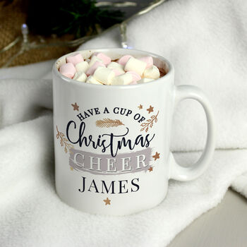 Personalised Cup Of Christmas Cheer Mug, 3 of 3