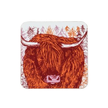 Highland Cow Coaster, 2 of 2