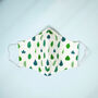 Bamboo And Cotton Leaf Face Mask, thumbnail 2 of 6