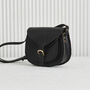 Personalised Vintage Leather Saddle Bag Lifetime Guarantee, thumbnail 5 of 8