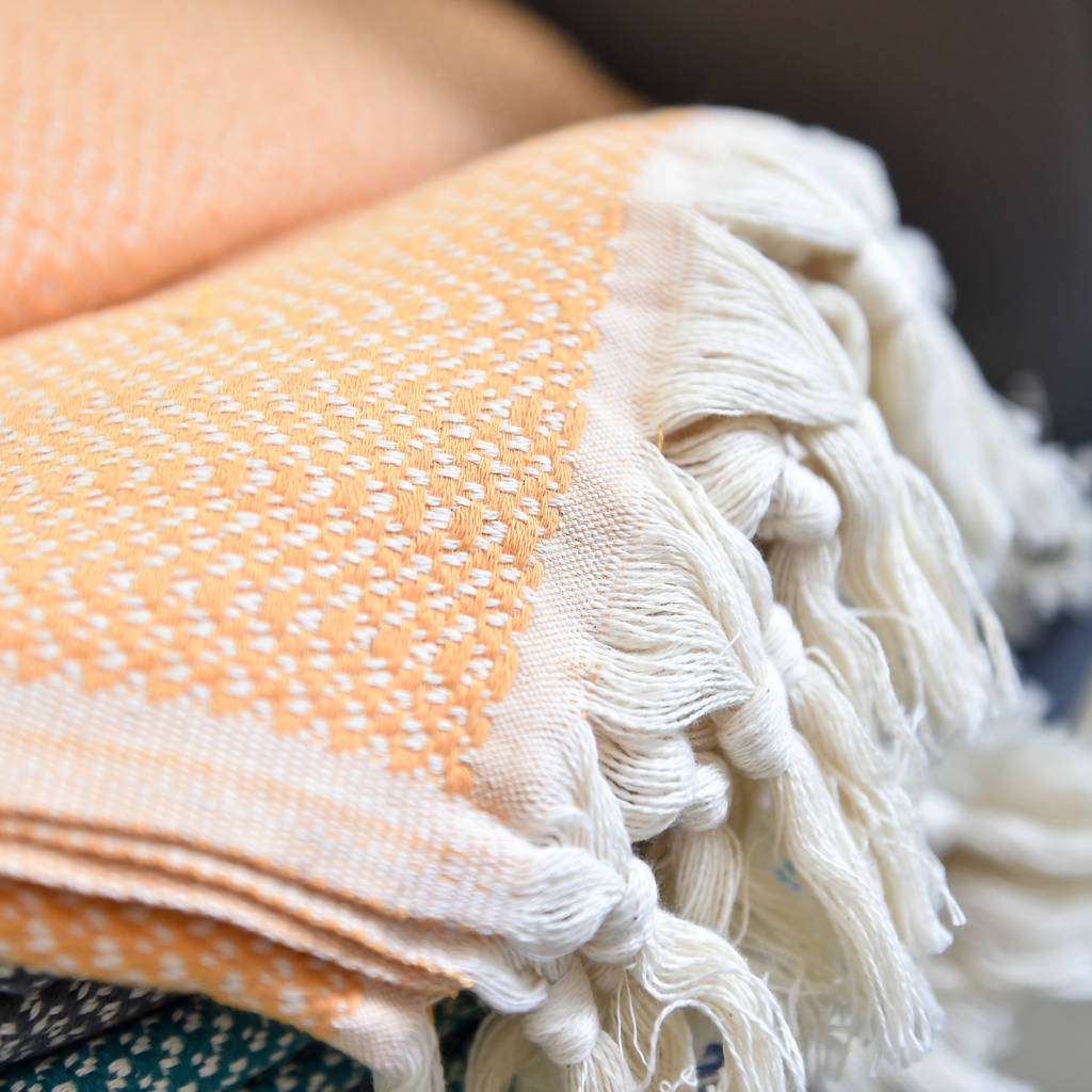 Oslo Large Cotton Throw By Koko Blossom