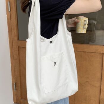 Personalised Initial B Large Tote Bag, 2 of 9
