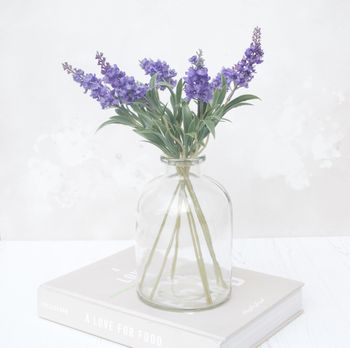 Lavender In Bell Vase, 2 of 4