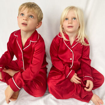 Personalised Childrens Christmas Pyjamas, 3 of 7
