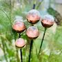 Glass And Copper Garden Stake, thumbnail 1 of 6