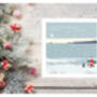 Father Christmas Surfing Christmas Card Pack Of Five, thumbnail 1 of 2