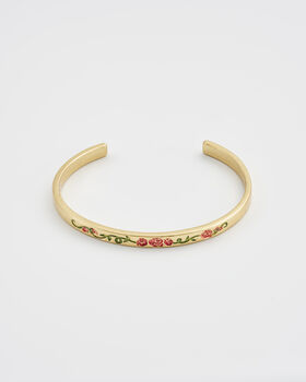 English Rose Gold Bangle, 3 of 9