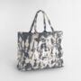 Personalised Tie Dye Canvas Tote Bag, Monogram Initial, thumbnail 4 of 6