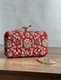 Sofia Kaur Red Bridal Clutch, thumbnail 1 of 6