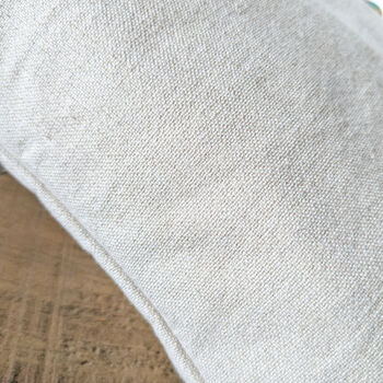 Half Moon Meditation Cushion Cover, Yoga Bolster Pillow, 5 of 9