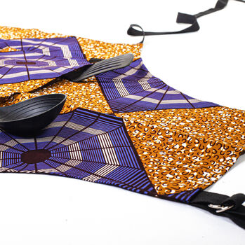 African Print Apron, 7 of 9