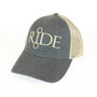 Horse Riding Equestrian Baseball Cap, thumbnail 3 of 9