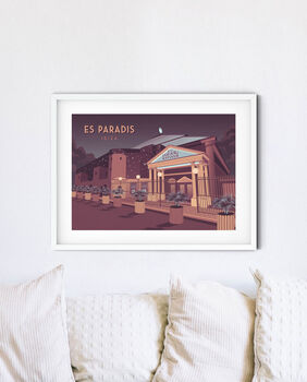 Es Paradis Nightclub Ibiza Travel Poster Art Print, 3 of 8