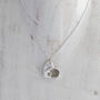 Personalised Silver Fingerprint Heart Pendant, thumbnail 4 of 6