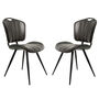 Austin Grey Set Of Two Dining Chairs, thumbnail 1 of 6