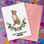 Personalised Staffie Bull Terrier Birthday Card, thumbnail 9 of 12