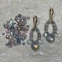 'Dream' Opal And Aquamarine Earrings, thumbnail 2 of 2