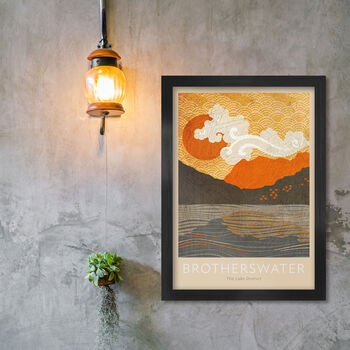 Brotherswater Lake District Poster Print, 2 of 4