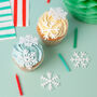 Snowflake Cake Charm Six Pack, thumbnail 1 of 4