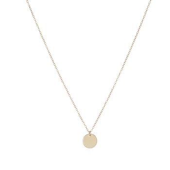 Gold Plated Mini Disc Necklace, 7 of 8