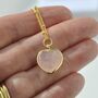 Dainty Crystal Heart Necklace Happy Birthday Gift For Her, thumbnail 5 of 7