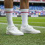 Limited Edition England White Luxury Sports Men's Socks, thumbnail 3 of 3