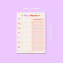 A5 Colourful Meal Planner And Shopping List, thumbnail 6 of 6