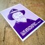 Pratchett Illustrated Portrait And Quote Print, thumbnail 6 of 8